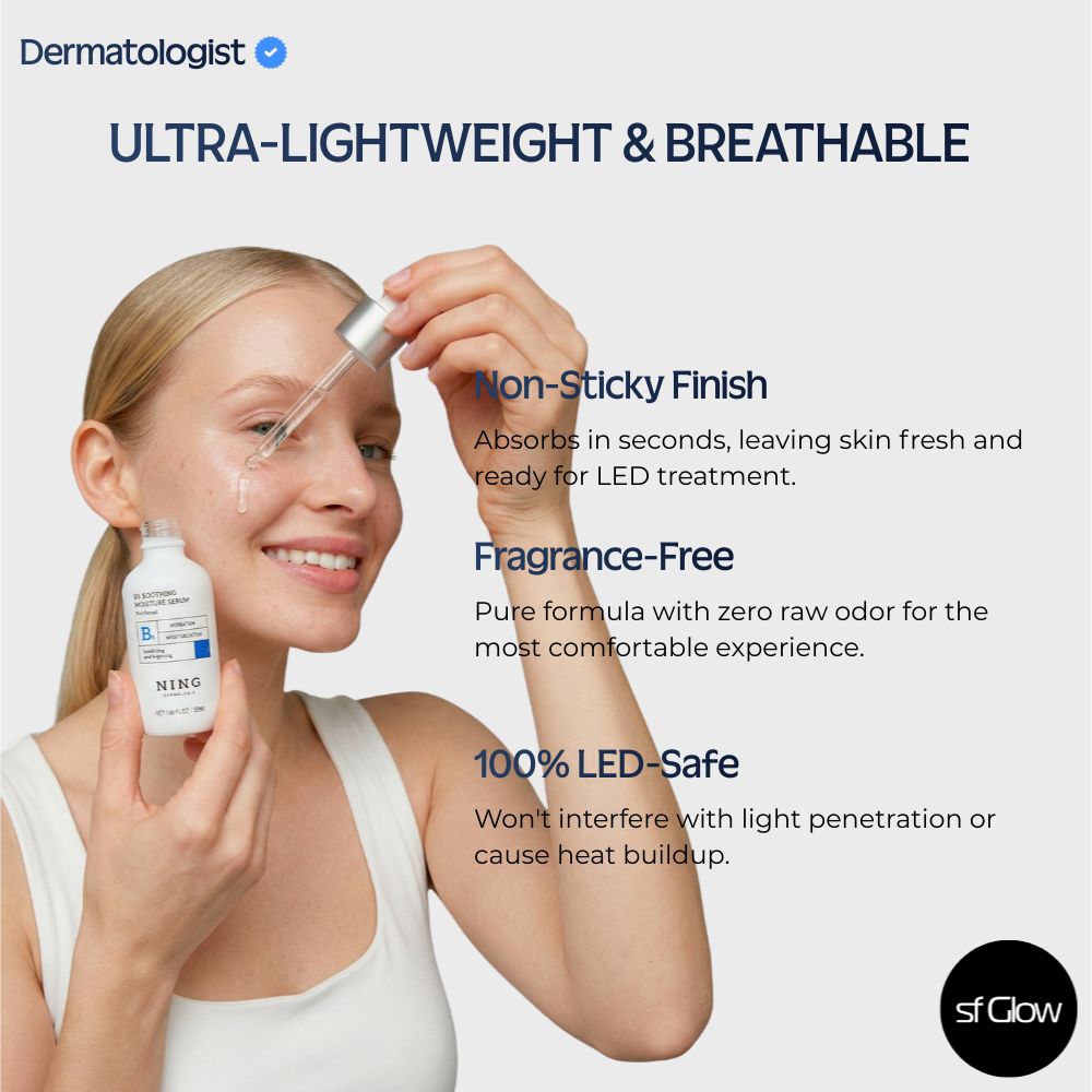 sf Glow® Led Activation Serum ( B5 & Hyaluronic Acid )
