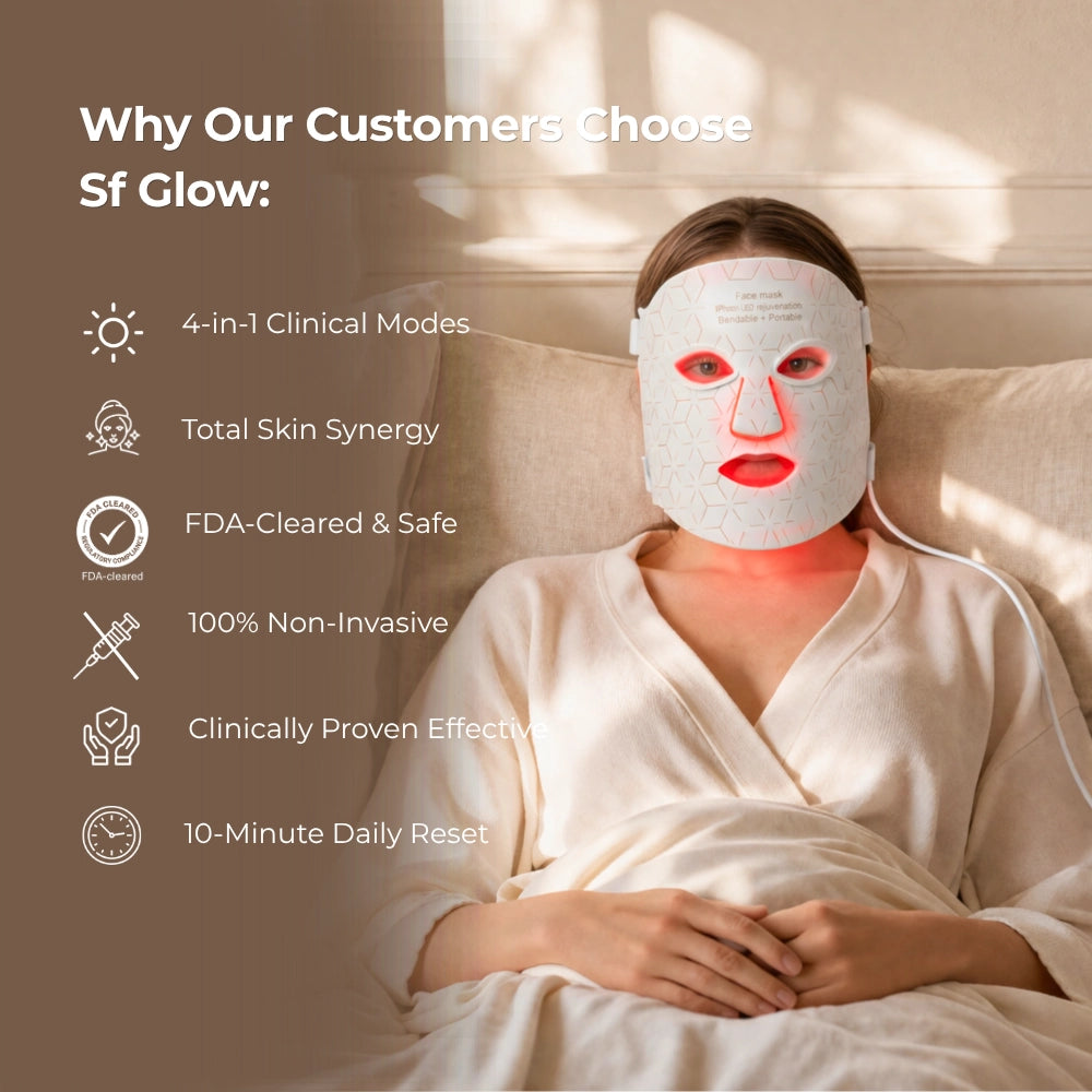 Sf GLow ® 4-in-1 Clinical LED Mask