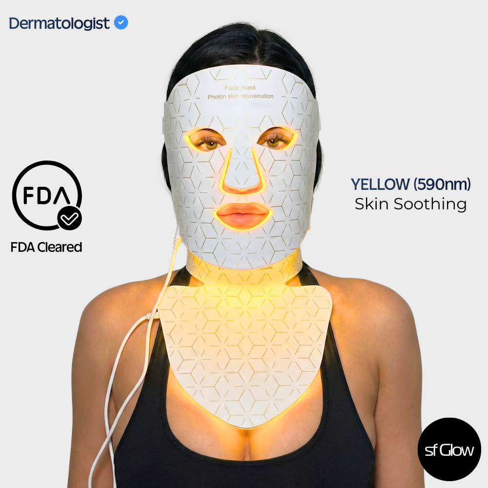 sf GLow ® 4-in-1 Clinical LED Mask + LED Neck