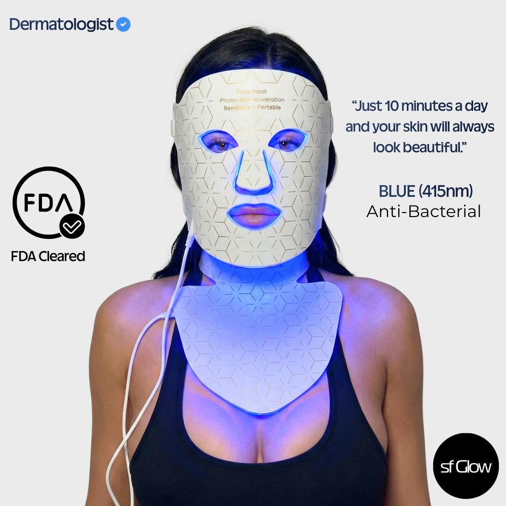 sf GLow ® 4-in-1 Clinical LED Mask + LED Neck