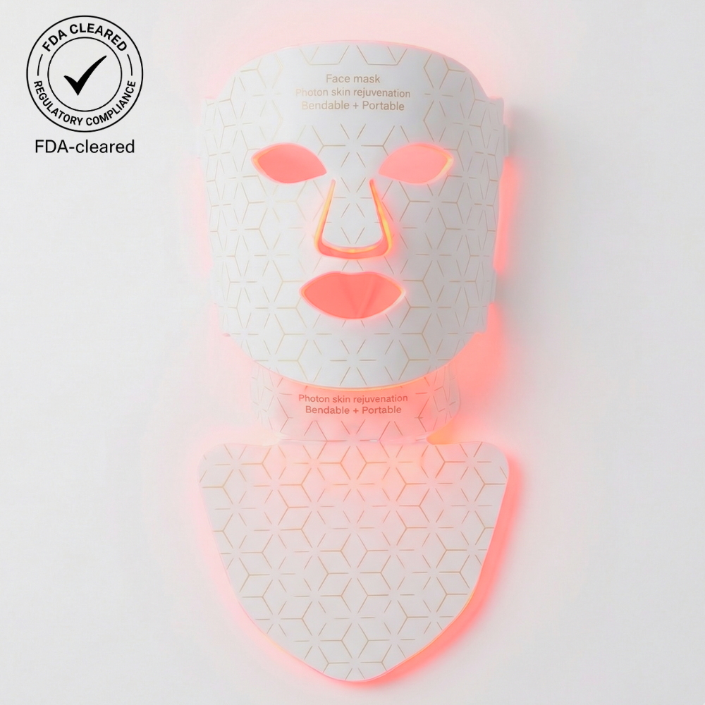 Sf GLow ® 4-in-1 Clinical LED Mask + LED Neck