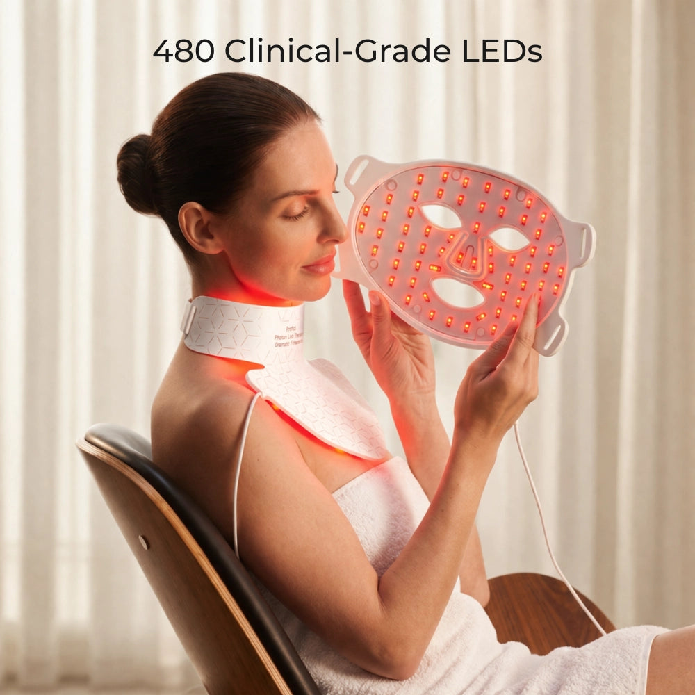 Sf GLow ® 4-in-1 Clinical LED Mask + LED Neck
