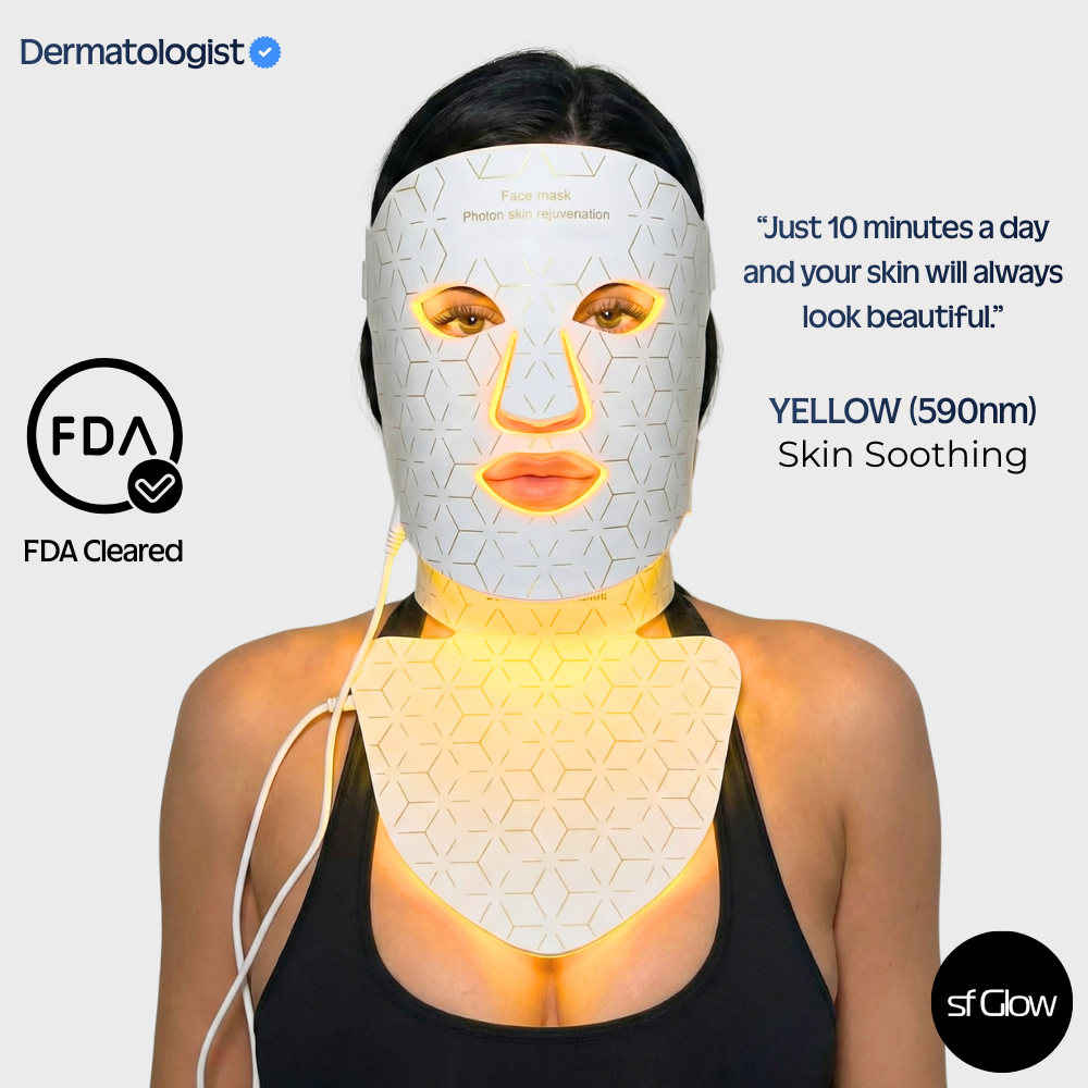 sf GLow ® 4-in-1 Clinical LED Mask + LED Neck