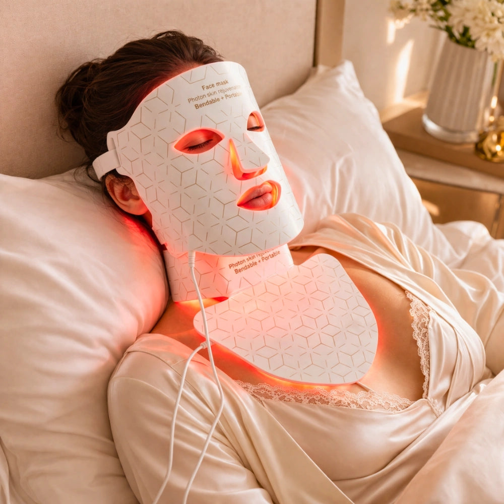 Sf GLow ® 4-in-1 Clinical LED Mask + LED Neck