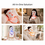 Sf GLow ® 4-in-1 Clinical LED Mask + LED Neck