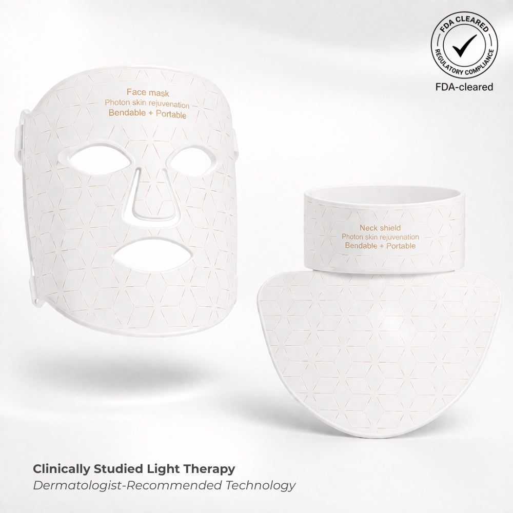 Sf GLow ® 4-in-1 Clinical LED Mask + LED Neck