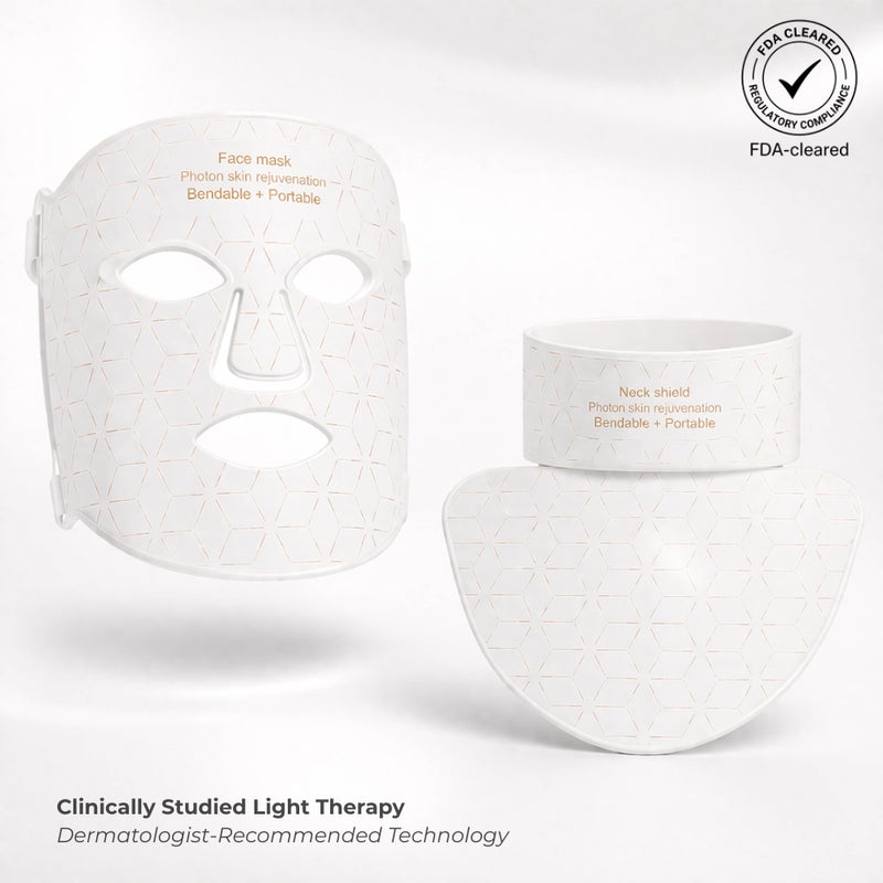 Sf GLow ® 4-in-1 Clinical LED Mask + LED Neck