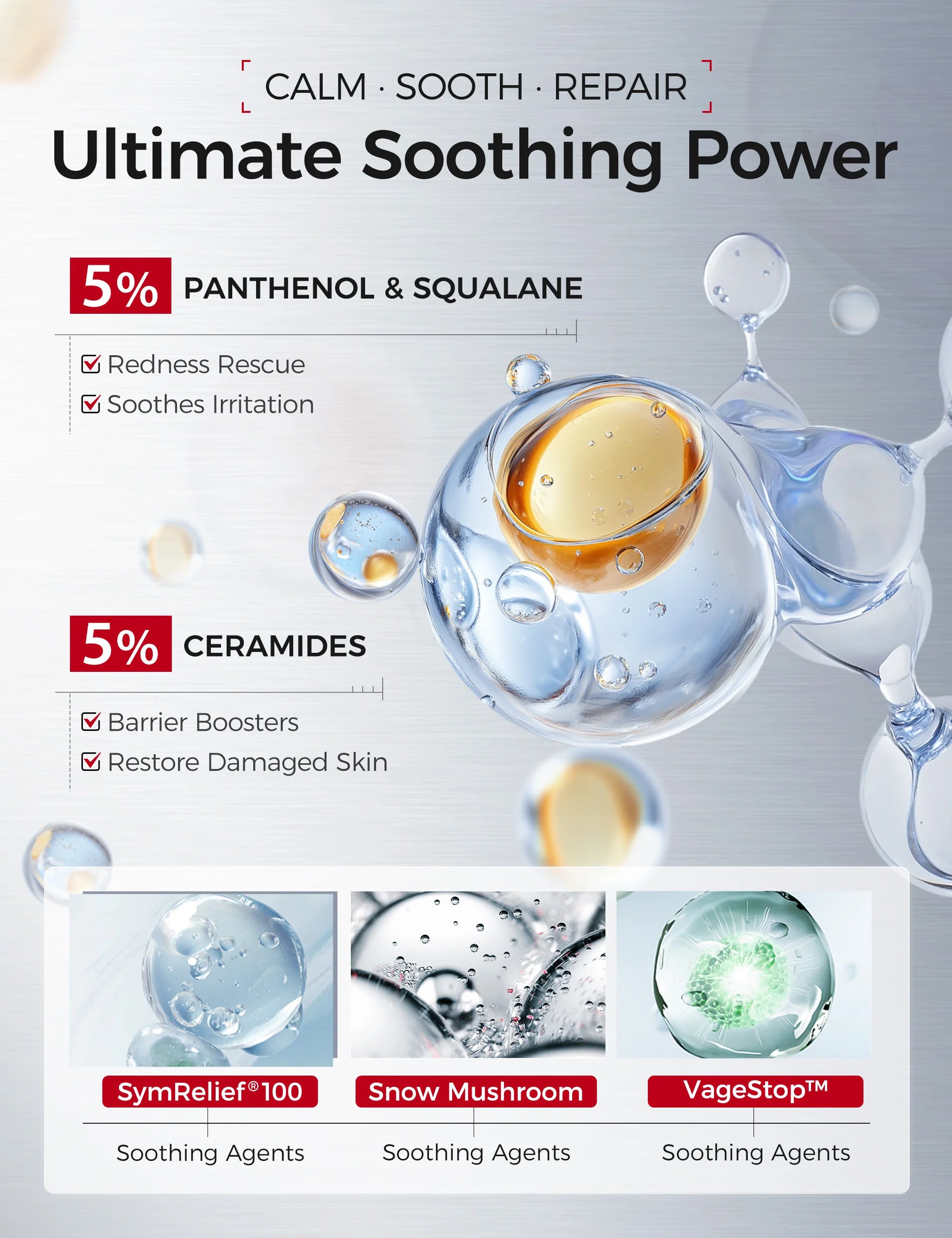 NING DERMOLOGIE B5 Soothing Moisture Serum —Instant Soothing, Long-Lasting Repair, Sensitivity Protection & Skin Barrier Support