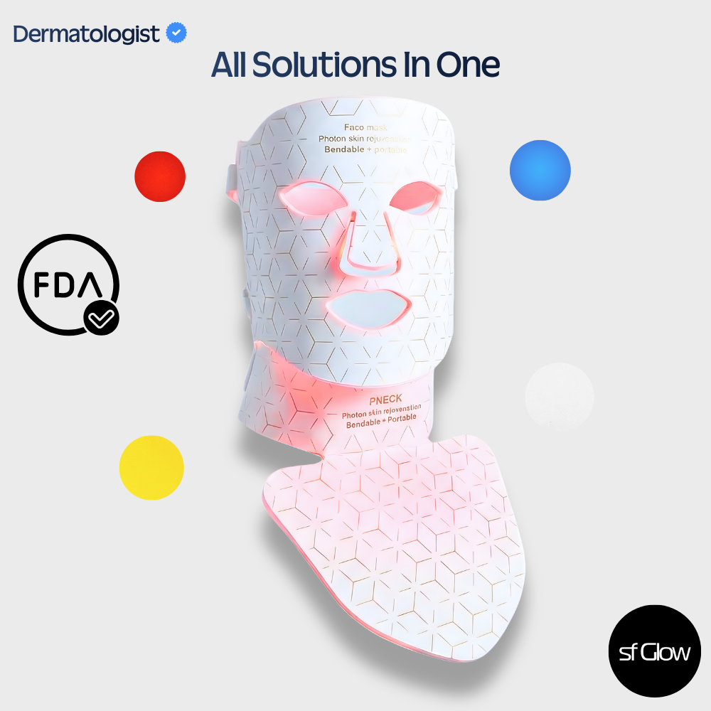 sf GLow ® 4-in-1 Clinical LED Mask + LED Neck