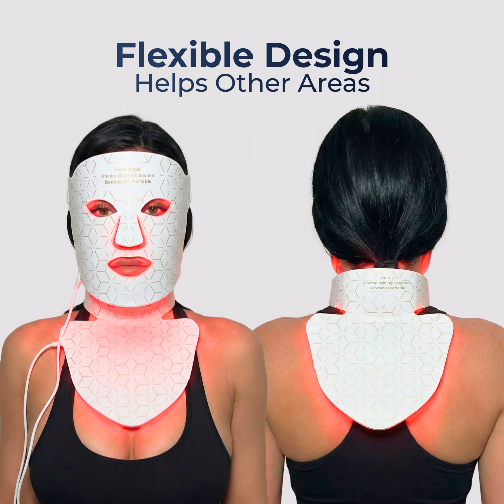 Sf GLow ® 4-in-1 Clinical LED Mask + LED Neck