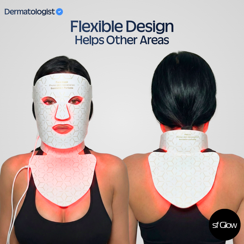 sf GLow ® 4-in-1 Clinical LED Mask + LED Neck